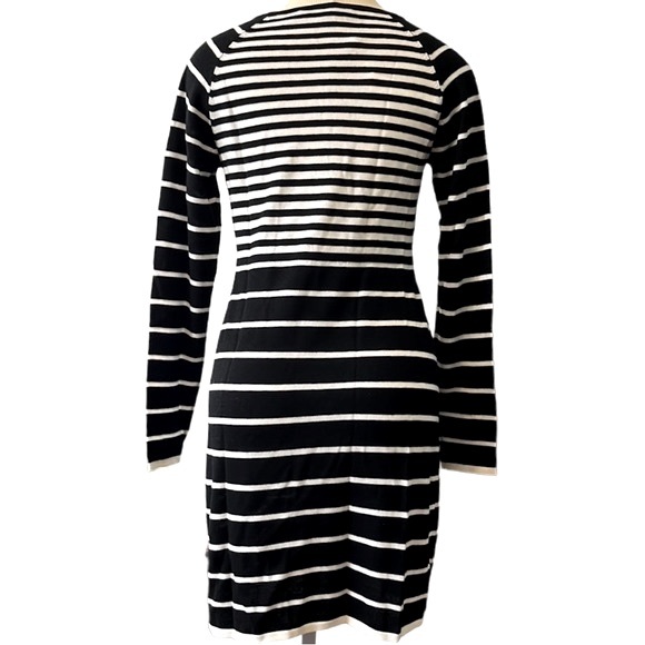 Trina Turk Stripe Wool Sweater Dress, Small & Medium - Picture 9 of 11